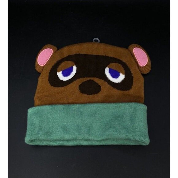 Tom Nook Beanie Winter Hat Knit Cap Animal Crossing Kids Woman’s - Picture 8 of 9
